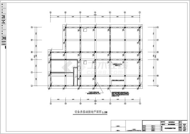 地下层电气设计方案及施工全套CAD图纸-图二