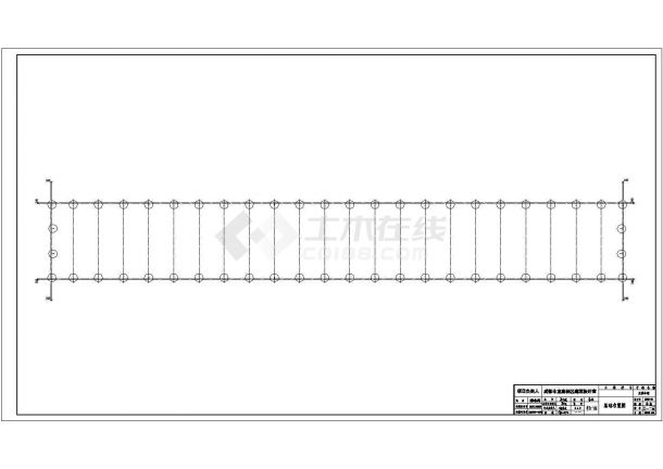 四川成都某厂地上一层轻钢结构车间建筑结构施工图-图一