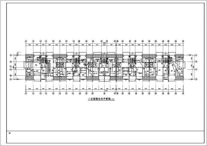 某地商住楼强电气设计方案CAD施工图_图1