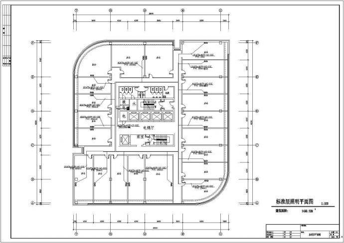 弱电系统设计方案及施工全套CAD图纸_图1