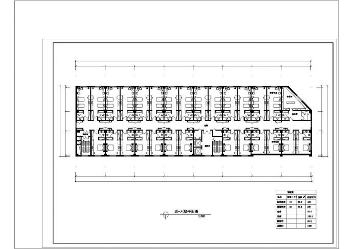 阿里郎宾馆建筑施工cad全套方案设计图_图1