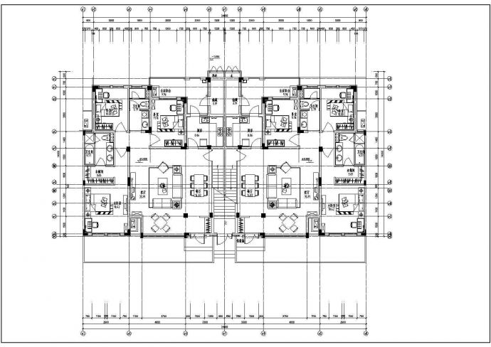 某五层花园洋房建筑设计图纸_图1