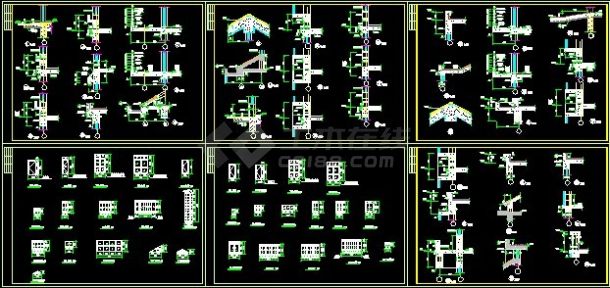 砖混住宅建筑大样建筑详图-图一