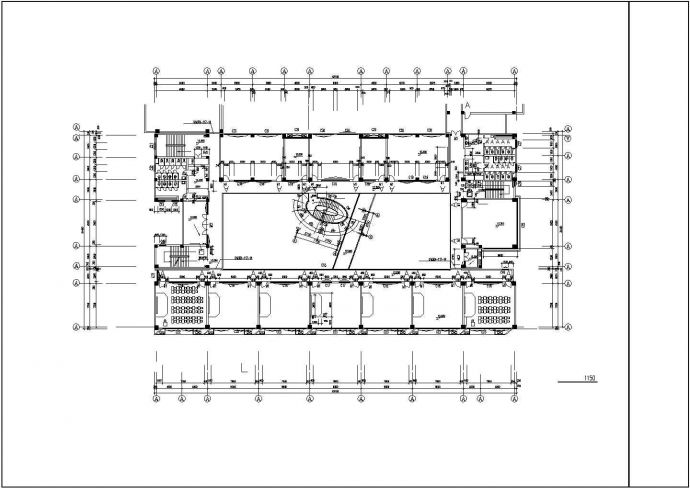 某小学校区总规划设计建筑施工图纸_图1