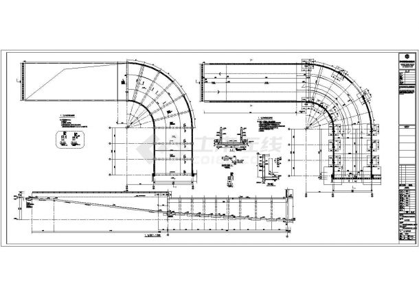 河北辛集市5层框架结构商场全套结构施工图-图一