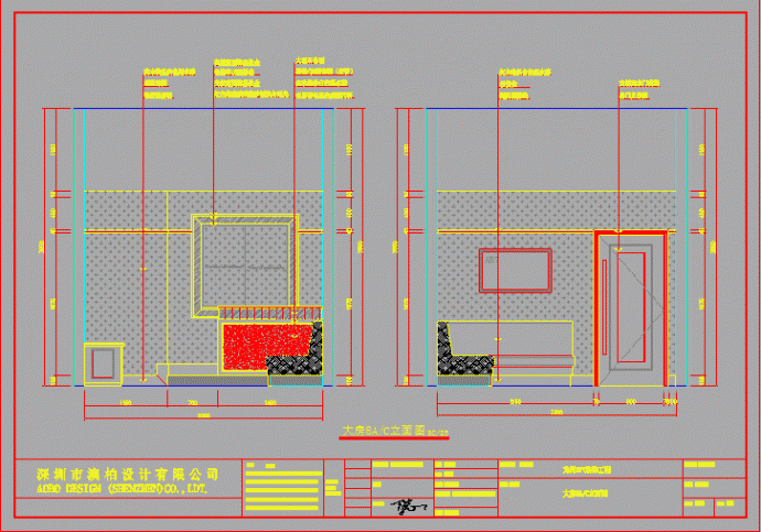 某音派量贩式KTV装修设计CAD施工图纸（含效果图）_图1