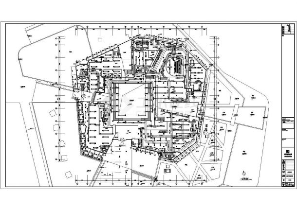 天津某规划展览馆暖通空调全套图纸-图二