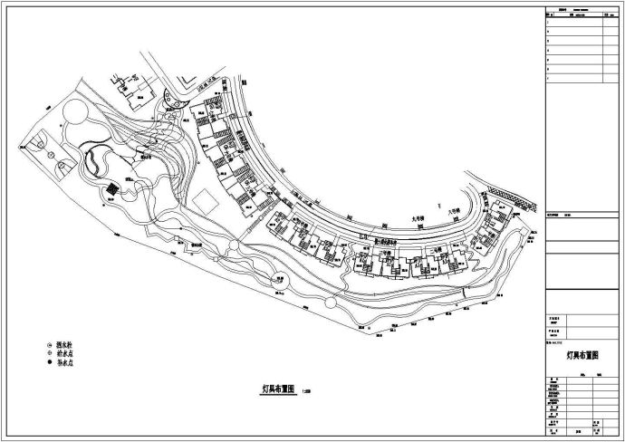 小区园林工程景观规划说明施工图纸_图1