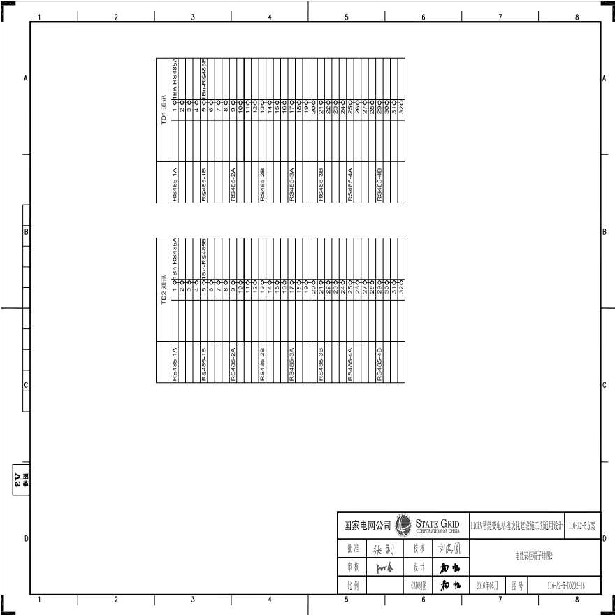 110-A2-5-D0202-16 电能表柜端子排图2.pdf-图一
