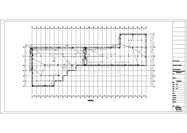 仓库电气设计方案及施工全套CAD图纸-图二