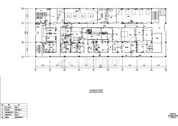 制剂厂综合仓库电气设计方案及施工全套CAD图纸-图二