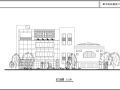 某地中学图书科技楼建筑设计图（共7张）