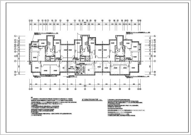 某32层住宅全套建筑电气设计施工图纸-图一