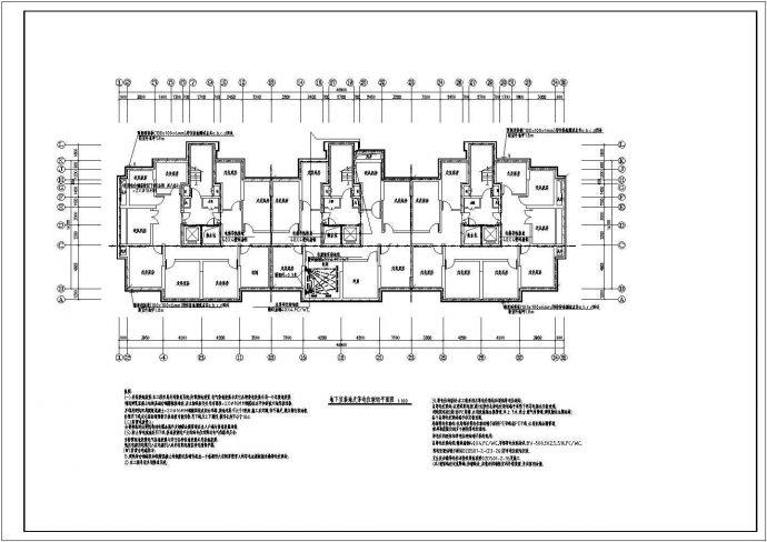 某32层住宅全套建筑电气设计施工图纸_图1