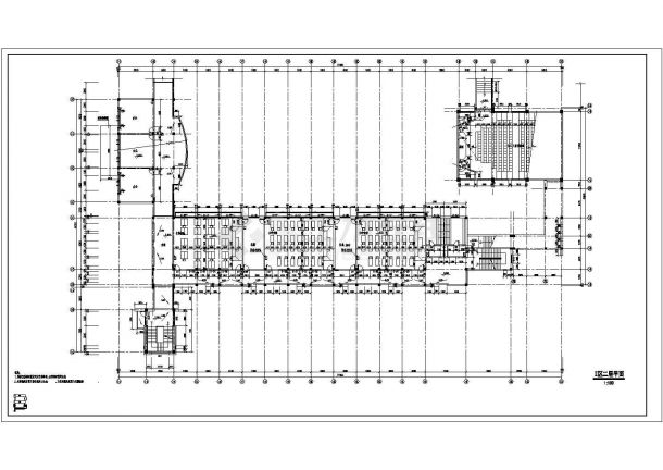 某教学楼建筑施工图（含设计说明）-图二