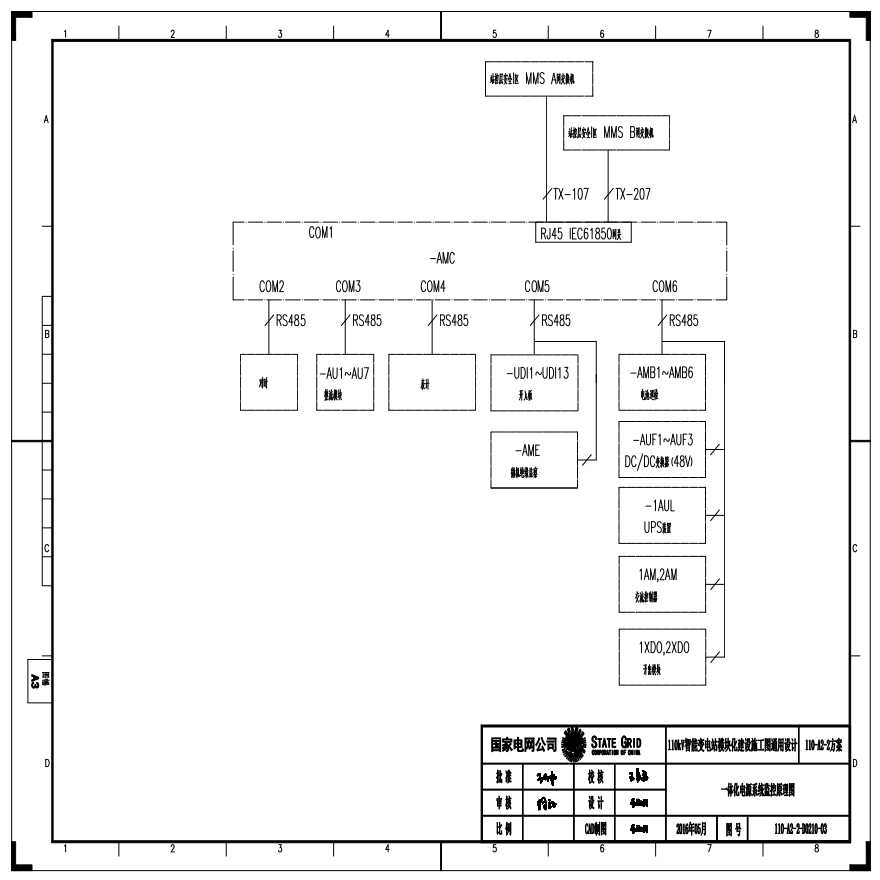 110-A2-2-D0210-03 一体化电源系统监控原理图.pdf