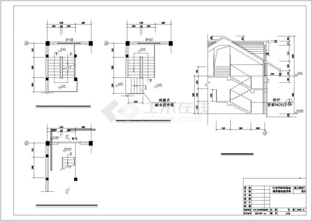 工厂建筑施工及设计方案全套CAD图纸-图一