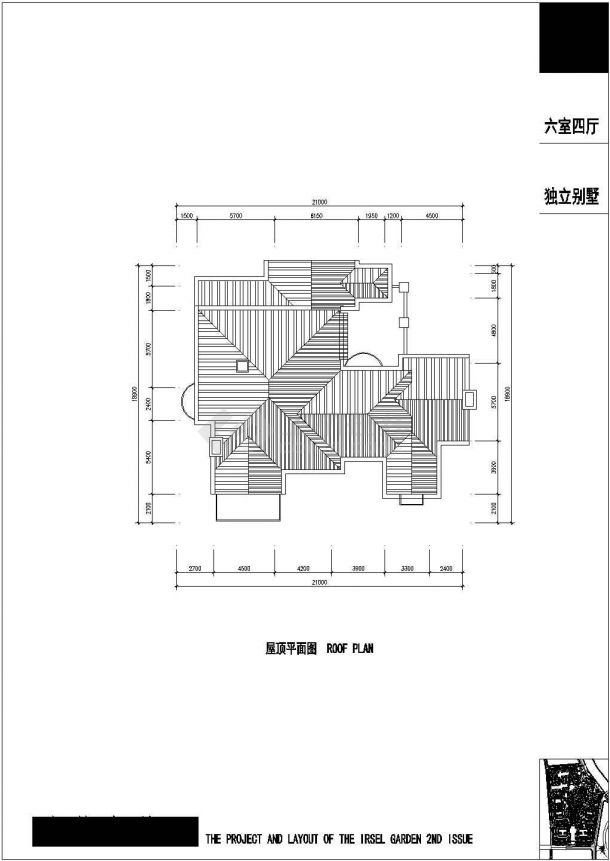 某绵阳小岛建筑设计cad设计方案-知名设计院-图一