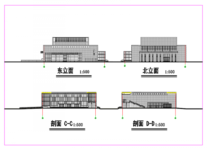 某地龙山新区大剧院建筑设计方案含效果图_图1