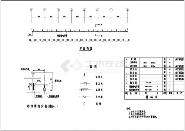 电站和变电所电气设计CAD施工图-图二
