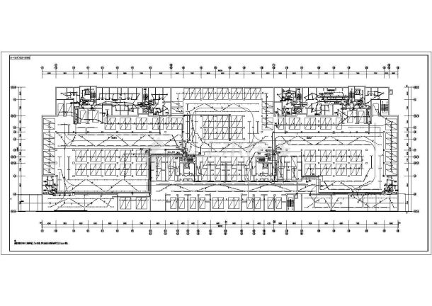 某高层住宅楼地下车库电气设计全套cad施工图-图二