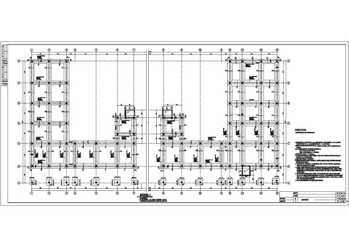 某地医院门诊医技楼框架结构设计施工图_图1