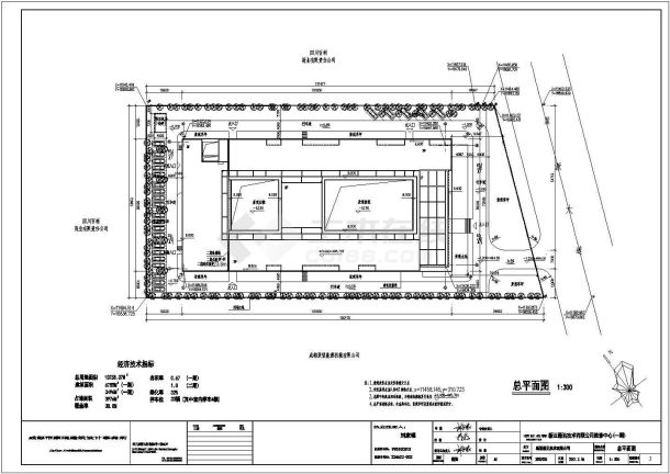 某地三层厂房全套建筑设计施工图纸-图一