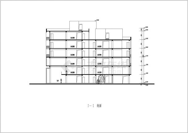 蓝光空港总部基地办公楼建筑方案设计图-图二