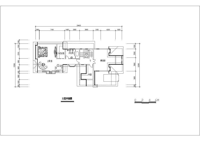 别墅经典户型建筑设计方案及施工全套CAD图_图1