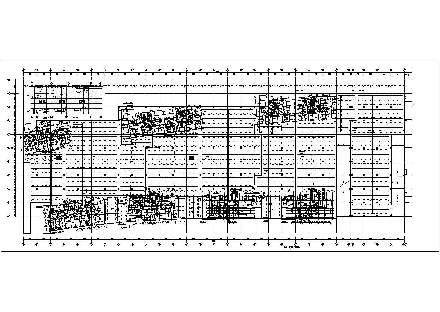 某小区高层框架结构地下室给排水消防设计方案图