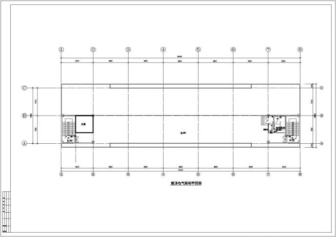 工业厂房电气设计方案及施工全套CAD详图_图1