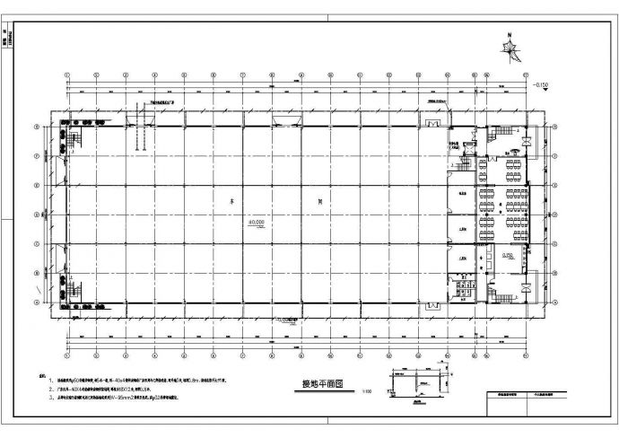 某厂房电气施工设计方案全套CAD图纸_图1