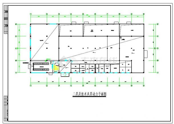 某厂精烘包系统设计方案及施工全套CAD图纸-图一