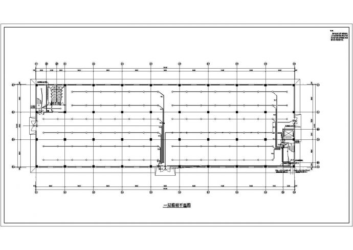 上海某厂房电气设计方案及施工全套CAD图纸_图1