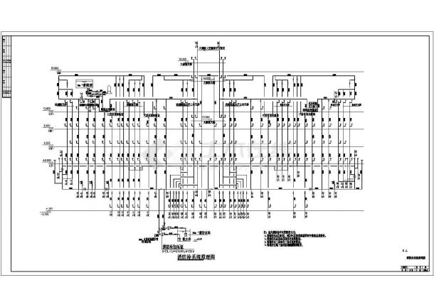 某地高档剧院给排水CAD设计施工图-图二