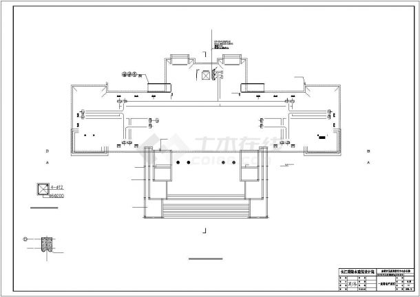 公共建筑电气设计方案CAD施工图-图二
