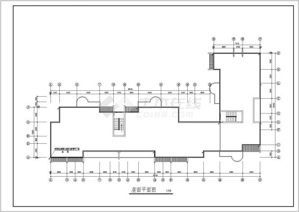 某地区职工住宅楼电气全套设计CAD施工图纸-图一