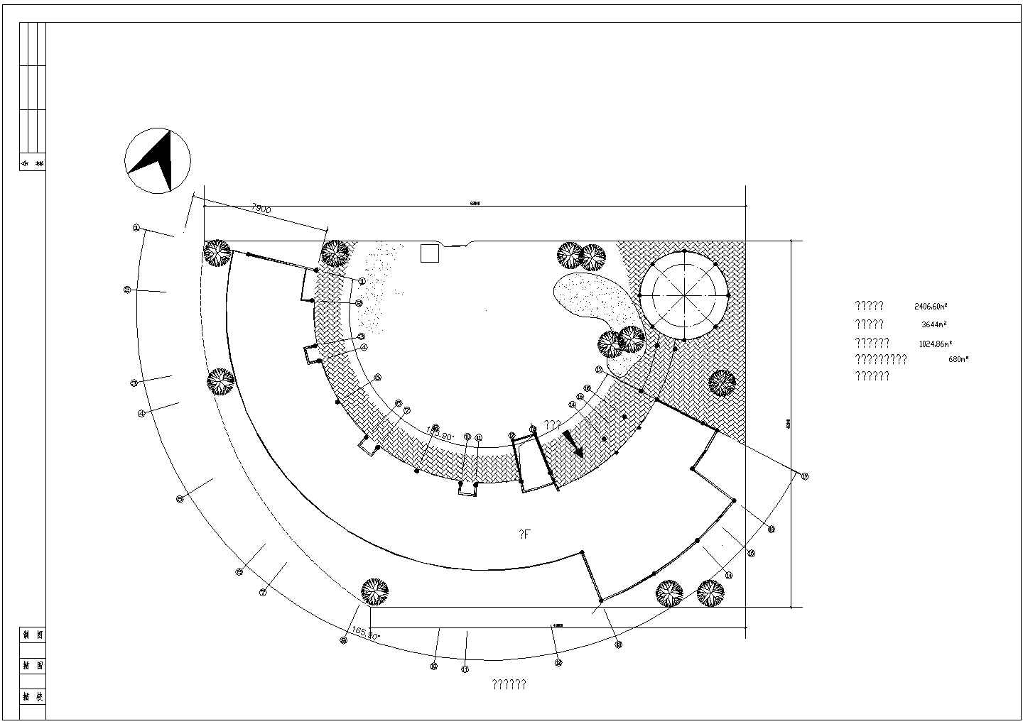 某地小型幼儿园方案建筑cad图纸