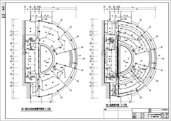 青少年活动中心电气设计CAD施工图_图1
