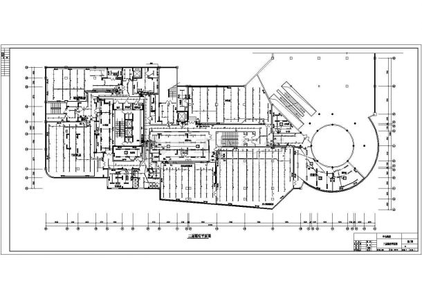 某通信机房电气设计CAD施工图纸-图一