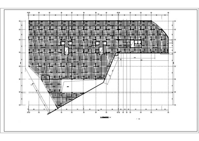 某地区高层框架剪力墙结构商住楼结构施工图_图1