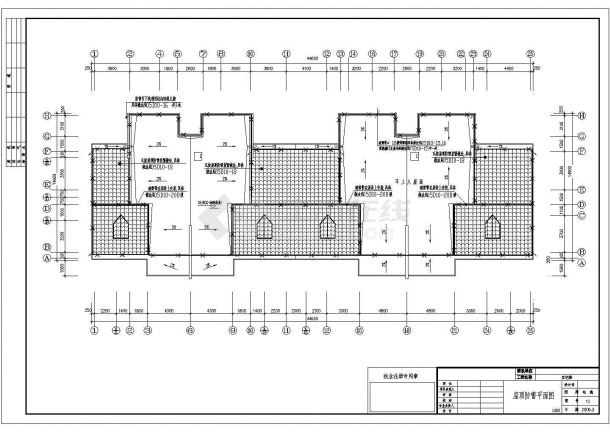商住宅楼全套电气设计施工CAD图-图一
