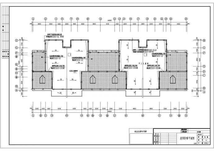 商住宅楼全套电气设计施工CAD图_图1
