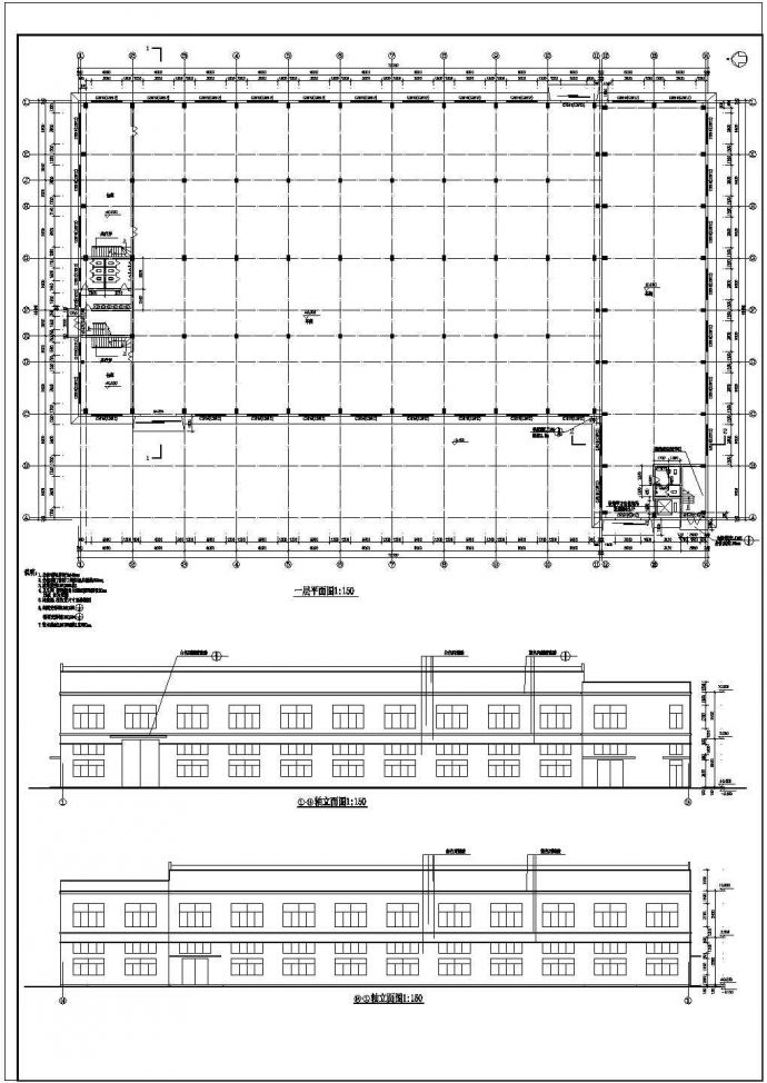 云南省某城市一套木工厂房CAD图纸_图1
