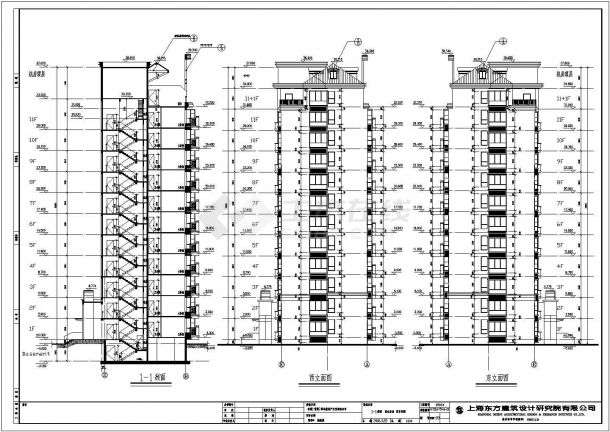 某地11+1层剪力墙结构住宅建筑施工图-图二