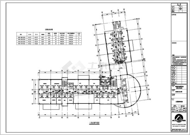东至县某电力大楼空调设计施工图纸-图二