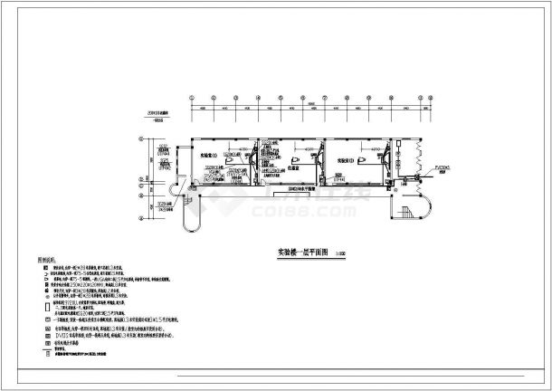 小学弱电设计方案及施工全套CAD图纸-图二