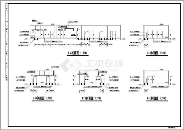 某工程10kv变配电室全套设计施工图-图一