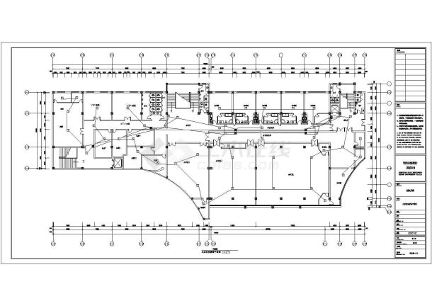 高层宾馆全套具体电气设计施工CAD图-图二