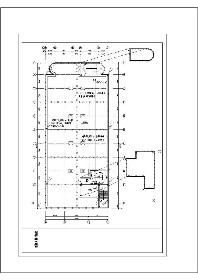 酒店电气cad详细施工平面全套图纸_图1